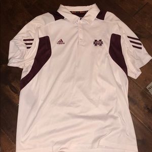 Men’s Adidas Mississippi State Polo